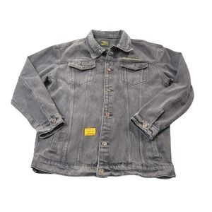 WTAPS Double Taps Jacket Mens Size 3 Large Lima Black Denim Trucker Streetwear